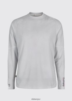 ancona tričko s dlouhým rukávem muži Dubarry JPP4401203 Platina oblečení