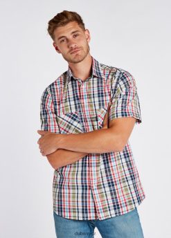 borůvková košile muži Dubarry JPP440957 námořní multi oblečení