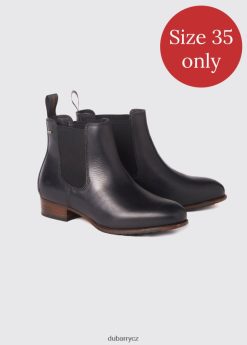 bota s korkovou koženou podrážkou ženy Dubarry JPP440748 Černá obuv