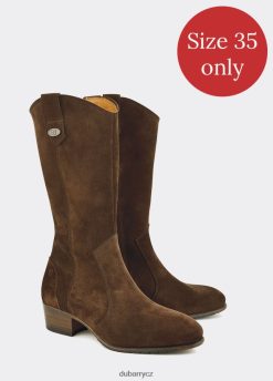 bota s koženou podrážkou portobello ženy Dubarry JPP440595 doutník obuv