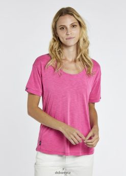 Cloyne top s krátkým rukávem ženy Dubarry JPP440154 červená barva oblečení