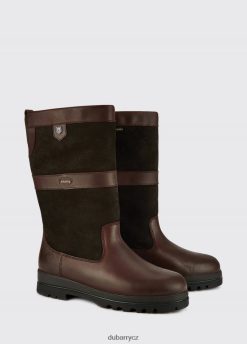 country bota donegal ženy Dubarry JPP440119 černo-hnědá obuv