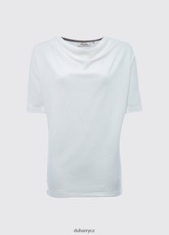 fermoyle kápě krku top ženy Dubarry JPP440646 bílý oblečení