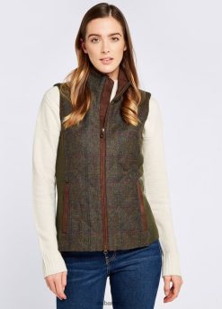 jalovcový tvídový gilet ženy Dubarry JPP440510 bolehlav oblečení