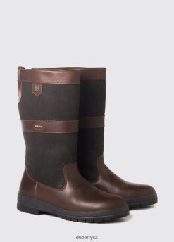 kildare country bota ženy Dubarry JPP44082 černo-hnědá obuv