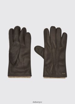 kožené rukavice lisryan muži Dubarry JPP4401046 mahagon Příslušenství