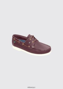 palubní bota admirálů ženy Dubarry JPP440103 burgundské obuv