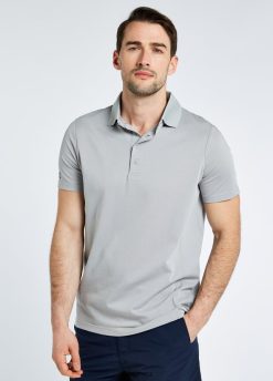 Sorrento polo s krátkým rukávem muži Dubarry JPP4401030 Platina oblečení