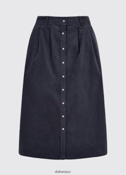 sukně s amaryllis pincord ženy Dubarry JPP440700 indigo oblečení