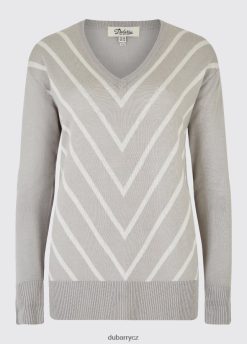 svetr z pilltownu ženy Dubarry JPP440726 Platina oblečení