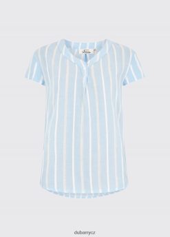 triko s gardénií ženy Dubarry JPP440800 Bledě modré oblečení