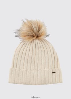 vlněná pletená čepice s bambulí ženy Dubarry JPP440371 křída Příslušenství